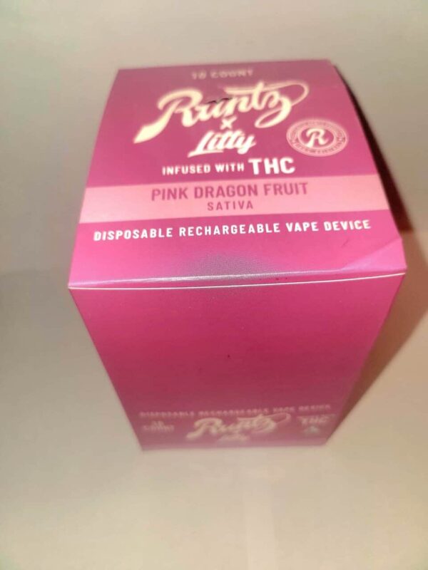[1g] runtz full disposable pen – pink dragon – sativa