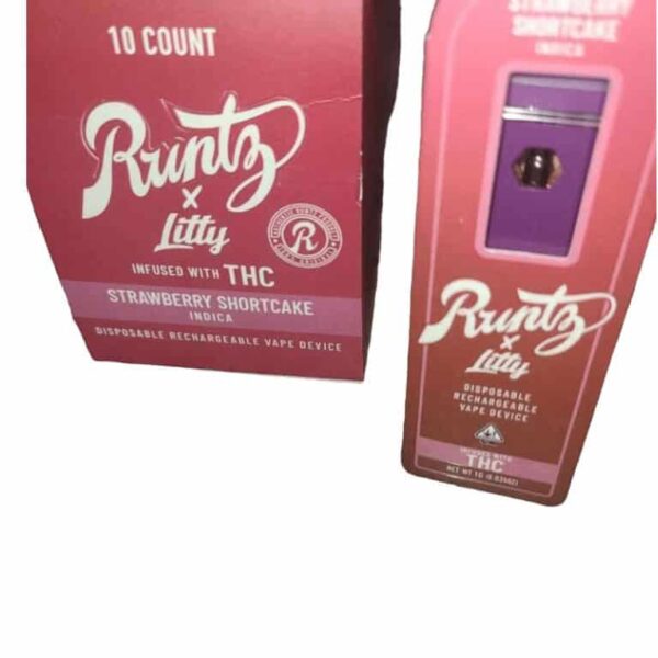 [1g] runtz full disposable pen – strawberry shortcake