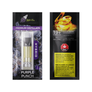 2.0 distillate cartridge – higher fire – purple punch – hybrid.png