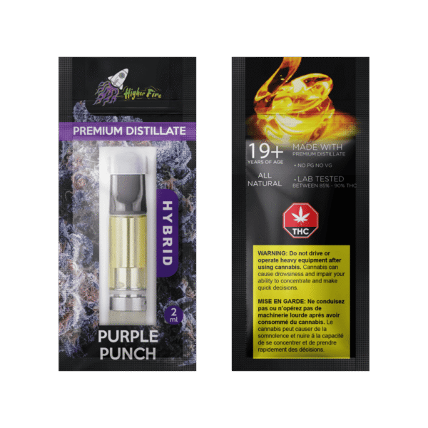 2.0 distillate cartridge – higher fire – purple punch – hybrid.png