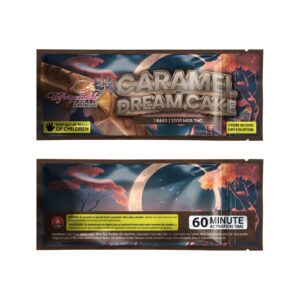 caramel dreamcake unforgettable ediables 2000 mgs thc
