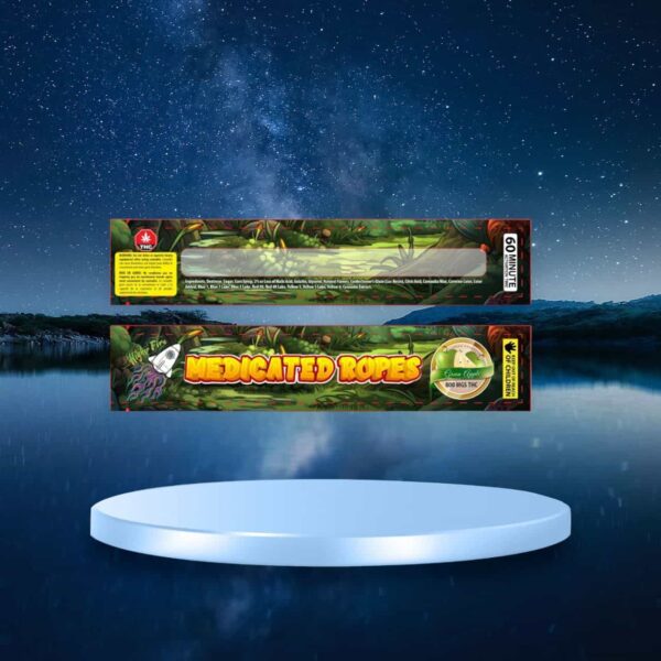 green apple medicated ropes 800mg higherfire