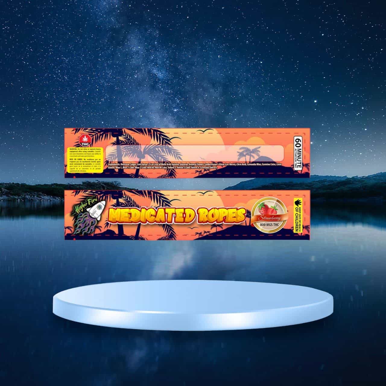 strawberry medicated ropes 800mg higherfire strawberry medicated ropes 800mg higherfire